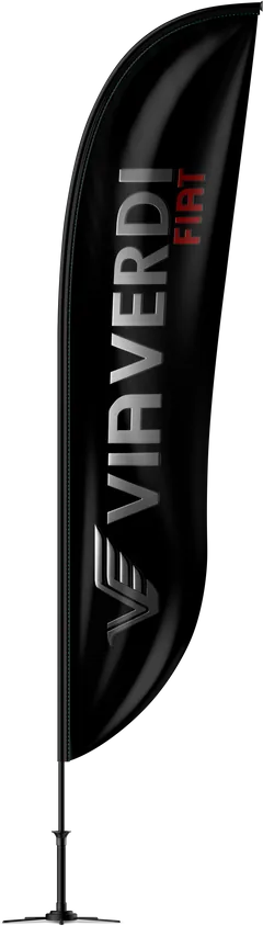 Wind banner preto Virverdi